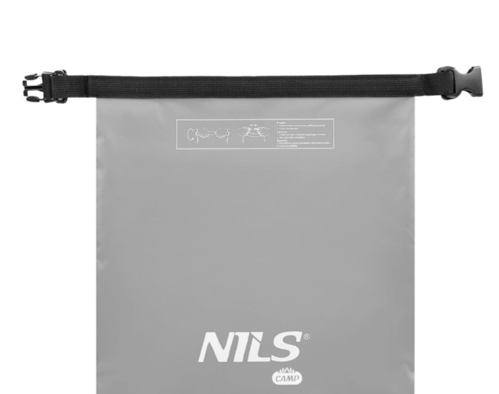 Водонепроникний мішок Nils CAMP NC1703 15L Сірий (5907695554304) - зображення 3
