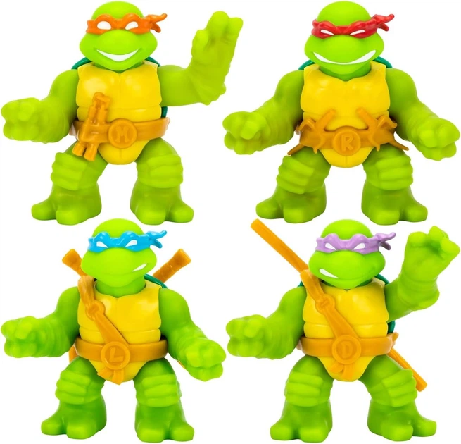 Набор из 4 фигурок Goo Jit Zu Teenage Mutant Ninja Turtles