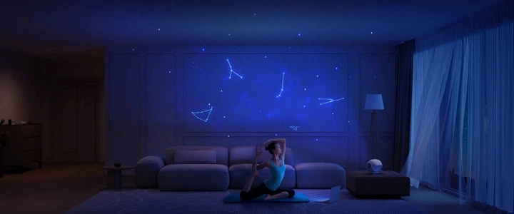 Зірковий проектор Govee H6092 Galaxy Star Projector, RGB, WI-FI/Bluetooth Білий (6974316997702) - зображення 13