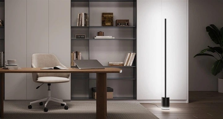 Inteligentna lampa stojąca Govee H607C Floor Lamp 2, 1725Lm, RGBICWW, WI-FI/Bluetooth Czarna (6974316999898) - obraz 8