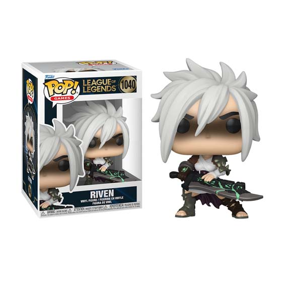 Фигурка Funko Pop Лига Легенд Ривен League of Legends Riven 10 см FP LOL R 1040 - Фото 1 Фигурка Funko Pop Лига Легенд Ривен League of Legends Riven 10 см FP LOL R 1040 - изображение 1