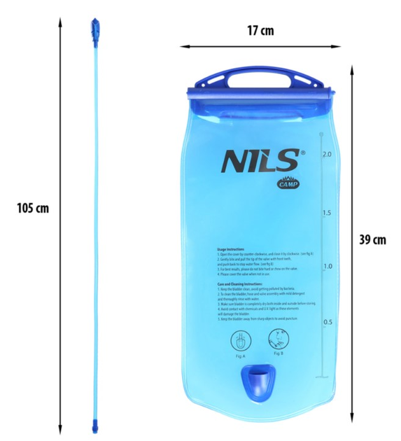 Bukłak Nils Camp NC1781 2L Niebieski (5907695554014) - obraz 9
