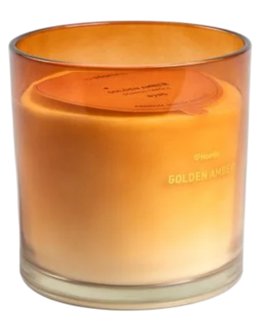 Świeca zapachowa Homla Glow Golden Amber 870 g (5906496740121) - obraz 2