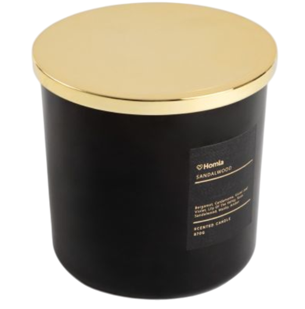 Świeca zapachowa Homla Veluma Sandalwood 870 g (5906496740183) - obraz 2