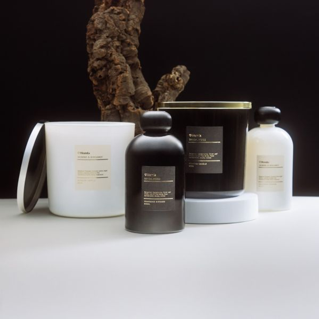 Świeca zapachowa Homla Veluma Jasmine&Bergamot 870 g (5906496740190) - obraz 7