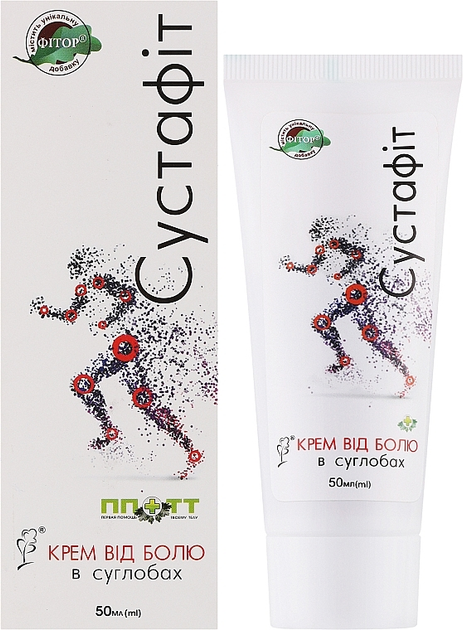 Крем від болю в суглобах Сустафіт - Фіторія 50ml (1140480-34922895) - зображення 2