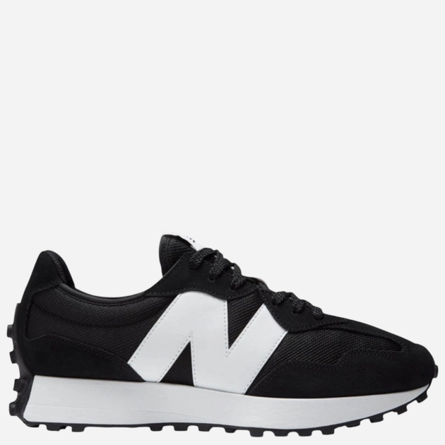 Buty sportowe męskie do kostki New Balance 327 MS327CBW 43 (9.5US) 27.5 cm Czarne z białym (196307579759) - obraz 1