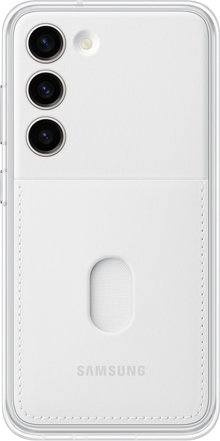 Панель Samsung Frame Cover для Galaxy S23 Білий (8806094771244) - зображення 1
