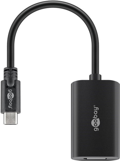Адаптер Goobay USB Type-C - DisplayPort Black (4040849385308) - зображення 2