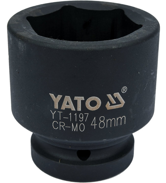 Nasadka udarowa YATO sześciokątna 1" 48 mm (YT-1197) - obraz 1
