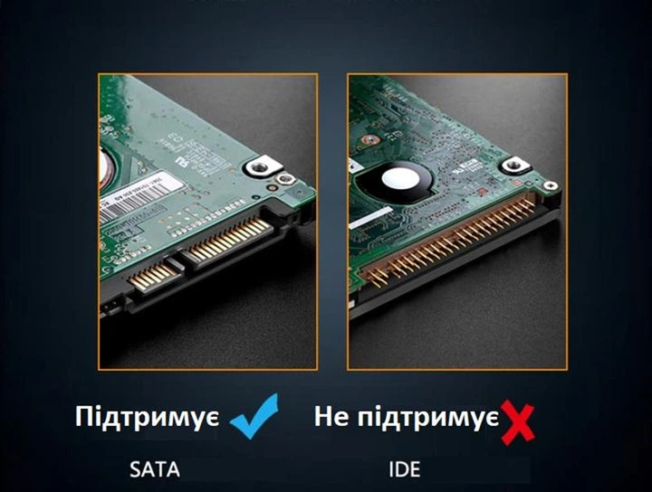 Внешний карман Blueendless U23QC 15mm USB 3.1 для HDD 2.5