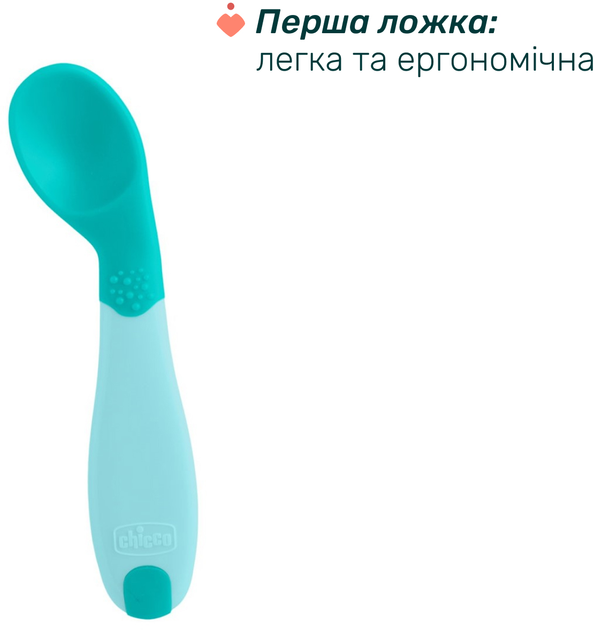 Набір посуду Chicco Set Prima Pappa 6м+ Блакитний (16200.25) - Фото 4 Набір посуду Chicco Set Prima Pappa 6м+ Блакитний (16200.25) - зображення 4