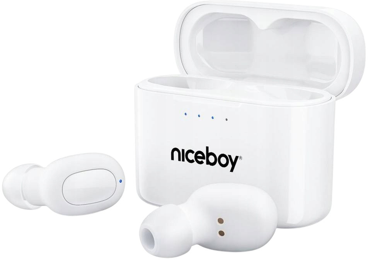 Słuchawki bezprzewodowe Niceboy HIVE Podsie White (podsie-2021-white) - obraz 3