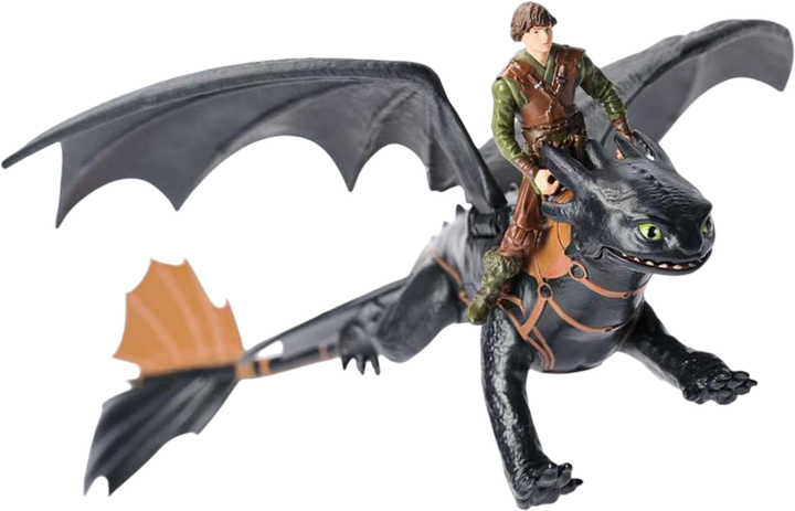 Игровой набор Dragons Как приручить дракона Дракон Беззубик и всадник Икавка (SM66663/6074007) - Фото 2 Игровой набор Dragons Как приручить дракона Дракон Беззубик и всадник Икавка (SM66663/6074007) - изображение 2
