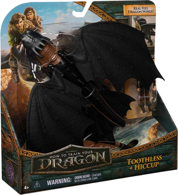 Игровой набор Dragons Как приручить дракона Дракон Беззубик и