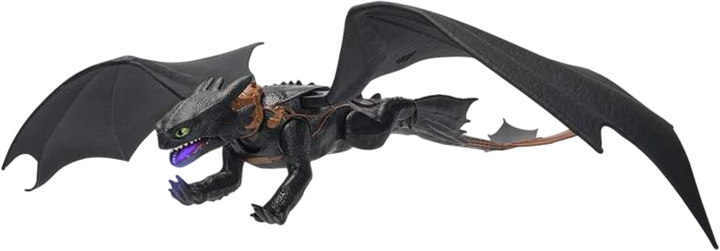 Игровой дракон Dragons Как приручить дракона Беззубик, дышащий огнем (SM66664/6072541) - изображение 3
