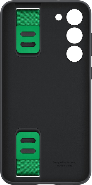Etui plecki Samsung Silicone Grip Case do Galaxy S23 Plus Black (8806094768879) - obraz 2