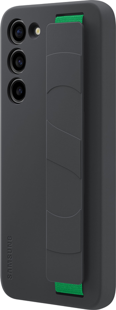 Панель Samsung Silicone Grip Case для Galaxy S23 Plus Чорний (8806094768879) - зображення 3
