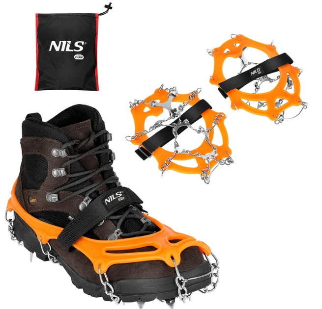 Raczki Nils Camp NC1717 M Pomarańczowe (5907695547146) - obraz 2