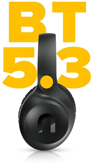 Słuchawki bezprzewodowe Niceboy Hive XL 3 Space Black (8594182426458) - obraz 3