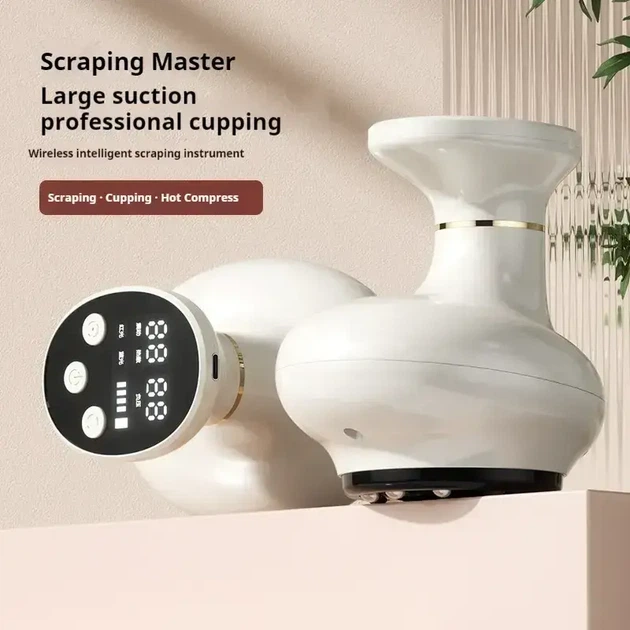 Антицеллюлитный вакуумный массажер Cupping Massage AND1110 инфракрасный подогрев до 30 минут в одном заряде - изображение 9