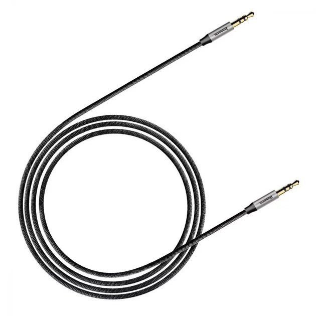 Кабель AUX - AUX Baseus Yiven M30 (1.5m) - black - зображення 7