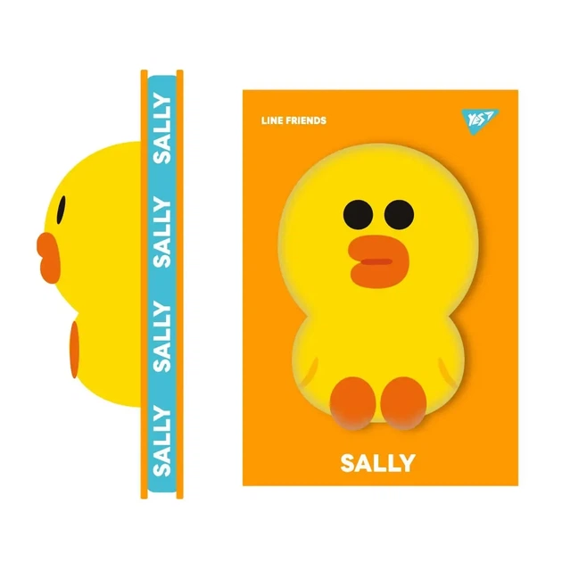 Блокнот-сквиш YES А5 128 л. лин. Line Friends. Sally (151787) - Фото 1 Блокнот-сквиш YES А5 128 л. лин. Line Friends. Sally (151787) - изображение 1