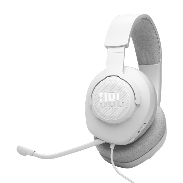 Ігрові навушники для ПК PS5 Xbox Nintendo - JBL QUANTUM 100M2 (JBLQTUM100M2WHT) білі - зображення 2