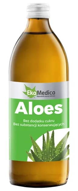Натуральний сік Ekamedica Aloe 99.8% 1 л (5902596671020) - зображення 1