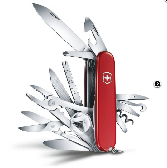 Классический швейцарский мультитул Victorinox SwissChamp Red - 17 функций - изображение 2