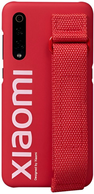 Etui Xiaomi Urban Hand Strap Case do Xiaomi Mi 9 Red (6941059619758) - obraz 1