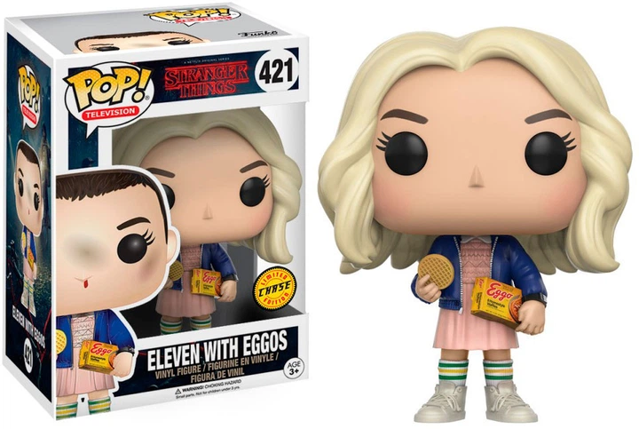 Игровая фигурка Funko POP! Stranger Things S1 Eleven Eggos w/Chase Игровая фигурка Funko POP! Stranger Things S1 Eleven Eggos w/Chase