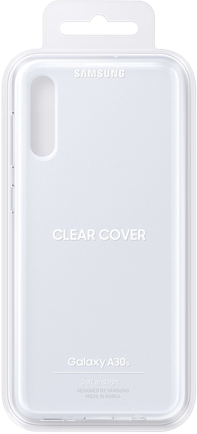 Панель Samsung Clear Cover для Galaxy A30s Transparent (EF-QA307TTEGWW) - зображення 6
