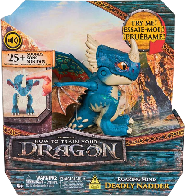 Іграшка інтерактивна Dragons Як приборкати дракона Дракон Вертлявий Верть 10 см 6072696 (681147076709) - зображення 5