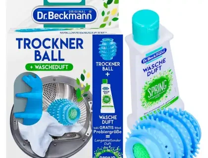 Кулька з ароматом для сушіння одягу Dr. Beckmann Trockner Ball +Wasche Duft 50мл - изображение 3
