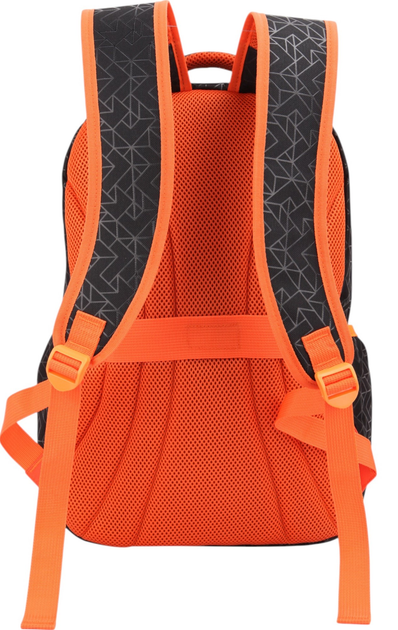 Plecak na laptopa Bestlife Just 15.6" Czarno-pomarańczowy (BB-3382BK) - obraz 3