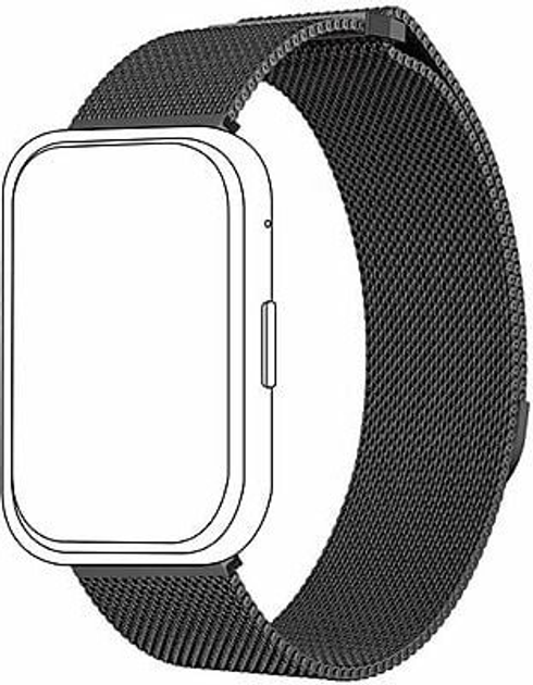 Pasek TOPP do Huawei Watch Fit Black (40-46-0595) - obraz 1