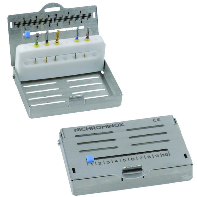 Ендодонтичний бокс Nichrominox Endo Pro на 8 стоматологічних інструментів 182350 (2000988943397) - зображення 1