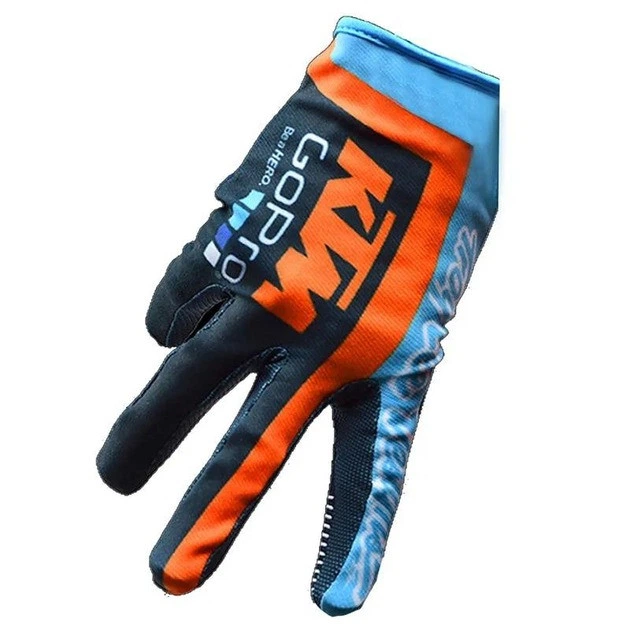 Моторукавиці кросові TLD Blue Orange Розмір XL (Маломірка) - изображение 2