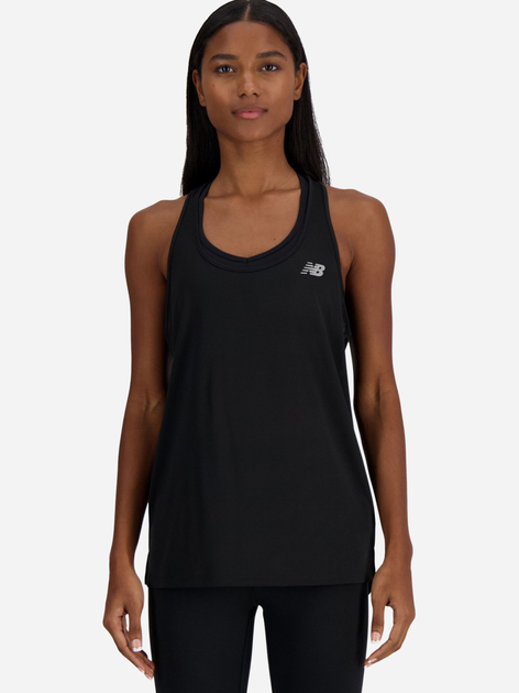 Спортивна майка для фітнесу жіноча New Balance Sport Essentials WT41220 M Чорна (197375378572) - зображення 1