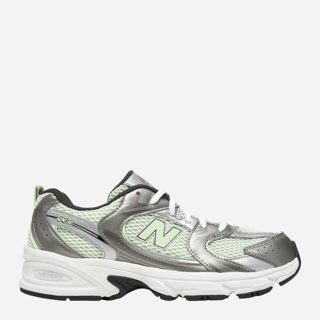 Buty sportowe młodzieżowe chłopięce New Balance 530 GR530ADF 37.5 Srebrne (197967871580) - obraz 1