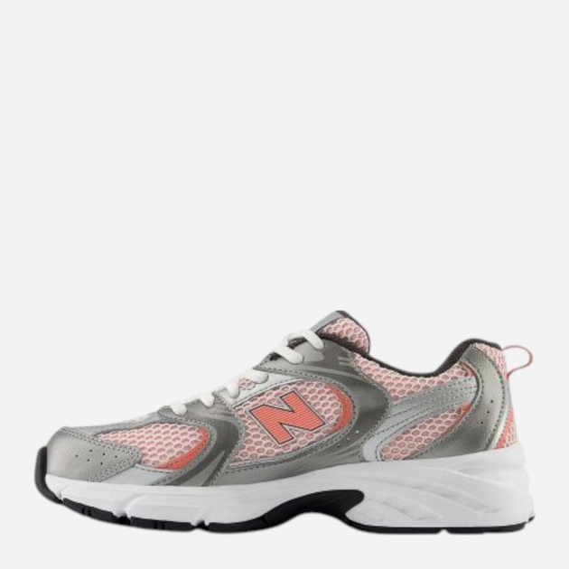 Buty sportowe młodzieżowe dziewczęce New Balance 530 GR530ADL 37.5 Srebrne (197967871498) - obraz 2