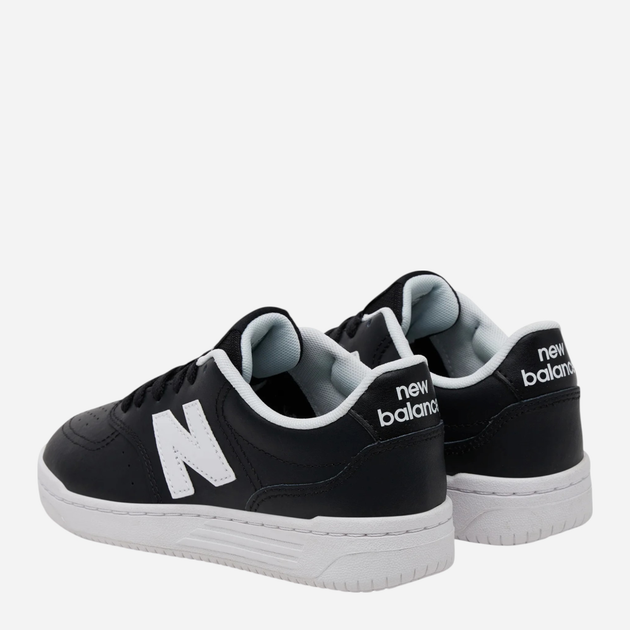 Підліткові шкіряні кросівки для хлопчика New Balance B80 GSB80BW 38 Чорні (197968176325) - зображення 3