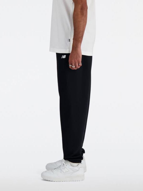 Спортивні штани чоловічі New Balance Small Logo MP41519 L Чорні (197375356808) - зображення 3