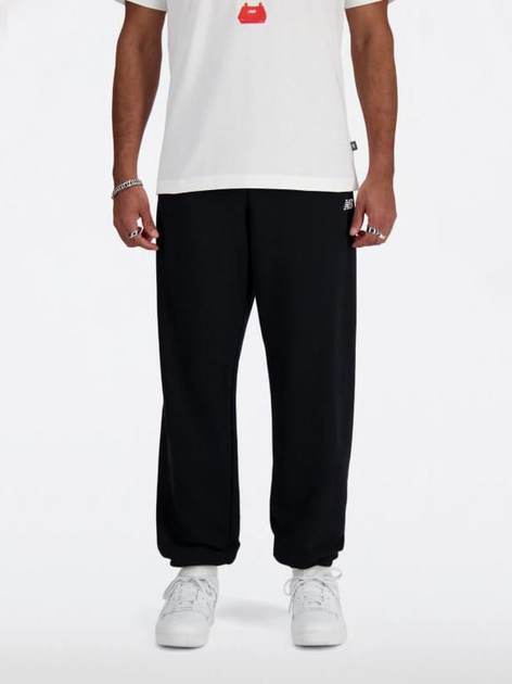 Спортивні штани чоловічі New Balance Small Logo MP41519 XL Чорні (197375356839) - зображення 1