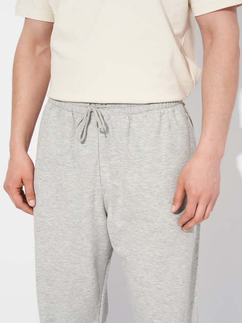 Spodnie dresowe męskie New Balance Small Logo MP41519 XL Szare (197375356778) - obraz 4