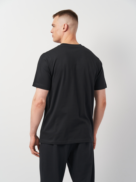 T-shirt męski bawełniany New Balance Stacked Logo MT41502 L Czarny (196941811031) - obraz 2