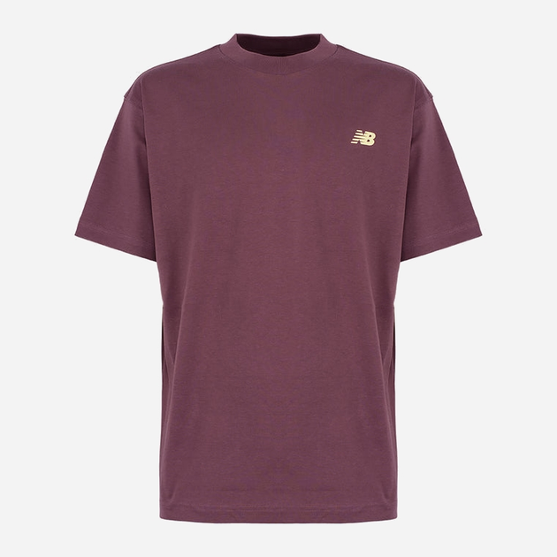 T-shirt męski New Balance Sport Essentials Logo MT41580 L Bordowy (197967282980) - obraz 7