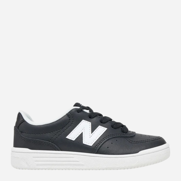 Дитячі шкіряні кеди для хлопчика New Balance B80 PSB80BW 34.5 Чорні (197968156129) - зображення 1
