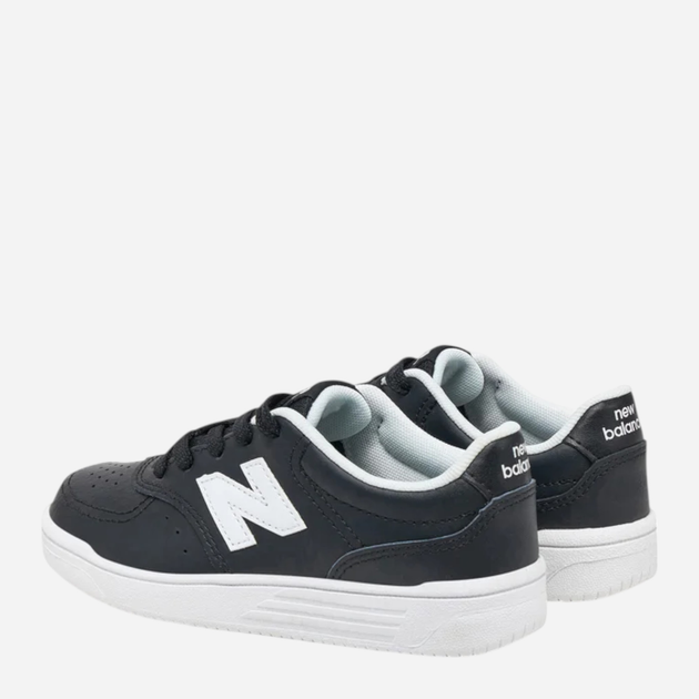 Дитячі шкіряні кросівки для хлопчика New Balance B80 PSB80BW 29 Чорні (197968156167) - зображення 3